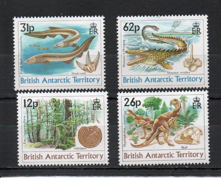 British Antarctic Territory 172-175 MNH