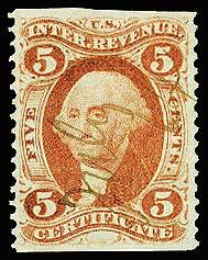 U.S. REV. FIRST ISSUE R24b  Used (ID # 6313