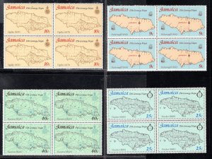 JAMAICA SC# 419-22 BK/4 FVF/MNH