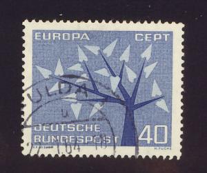 W. Germany Sc# 853   1962 40pf Europa Issue - Used