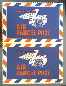 Air Parcel Post - Pair - MNH