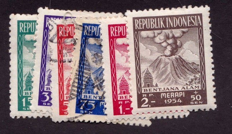 Indonesia          B69 - 74            Mint & Used