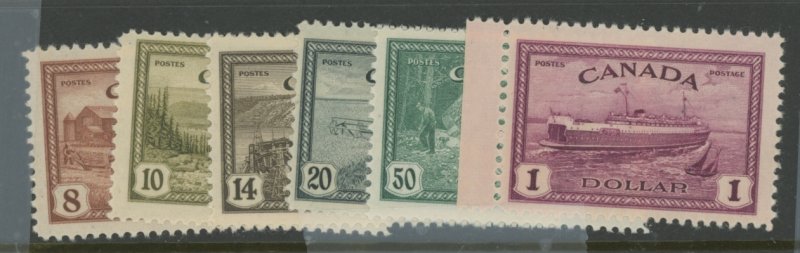 Canada #268-273 Mint (NH) Single (Complete Set)
