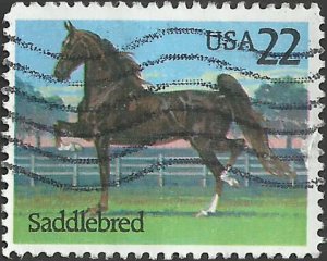 # 2157 USED SADDLEBRED