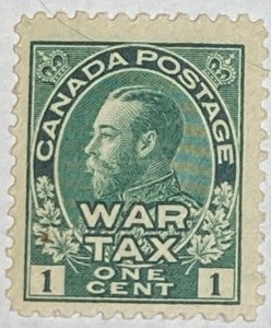 CANADA 1915 #MR1 War Tax Stamp - MH (CV 25$ +)