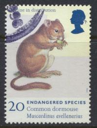 Great Britain SG 2015 SC# 1785 - Used - endangered Species 1998 