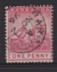 Barbados Sc#72 Used