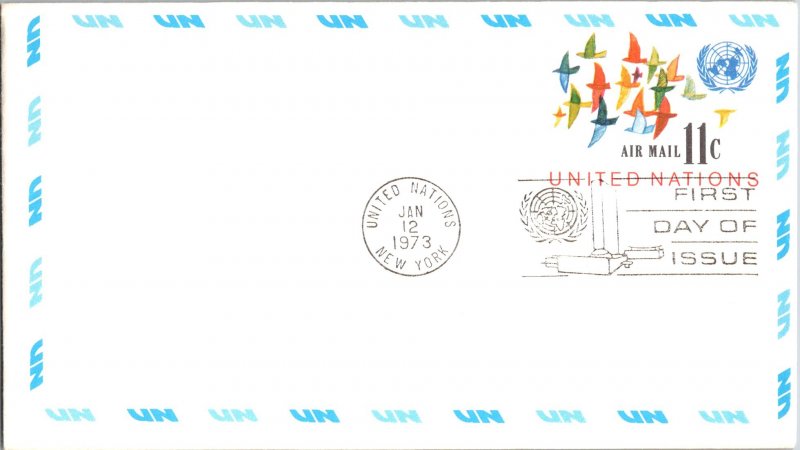 United Nations, New York, Worldwide First Day Cover, Worldwide Postal Stationary