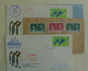 FALKLAND ISLANDS  1937 MAY 15 , MINT AIR LETTER FORCES, 1978 ANTARCTIC,1979