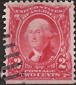 # 301 Carmine Used George Washington
