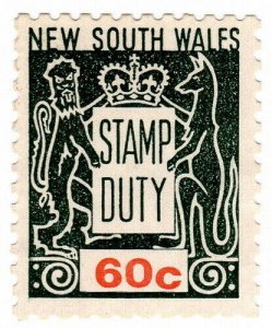 (I.B) Australia - NSW Revenue : Stamp Duty 60c