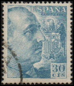 Spain 695a - Used - 30c Gen. Francisco Franco (1940)