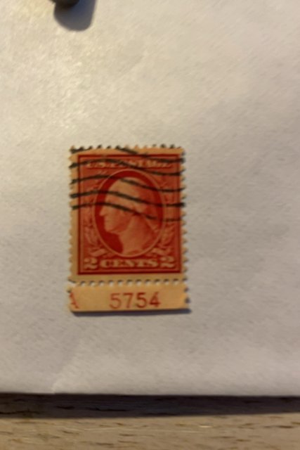 #482 2c Washington stamp 1917