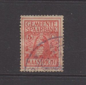 Dutch Cinderella Savings Stamp -  Municipal Savings Bank, Maastricht 5 ct.