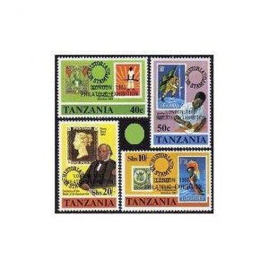 Tanzania 145-148,MNH.Michel 145-148. LONDON-1980.Sir Rowland Hill.Giraffe,Torch,