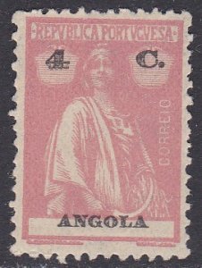 Angola Sc #158H Mint Hinged