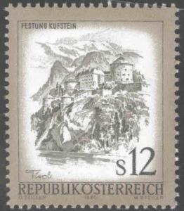 Austria Scott 1108 MNH**  23x29 mm stamp