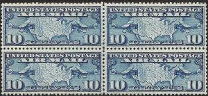 # C7 MINT NEVER HINGED MAP AND TWO MAIL PLANES