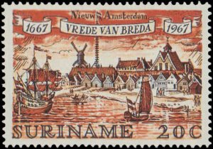 Suriname #349-351, Complete Set(3), 1967, Never Hinged