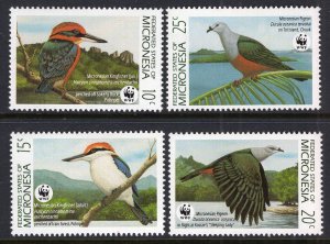 Micronesia 106-109 Birds MNH VF