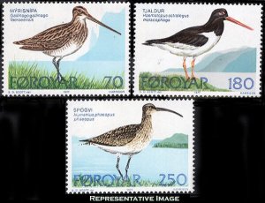 Faroe Islands Scott 28-30 Mint never hinged.