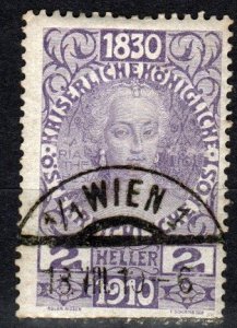 Austria #129  F-VF Used CV $16.00  (X1200)