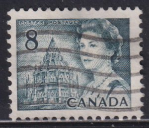 Canada 544p Library Of Parliament 8¢ Tagged: GT2 1971