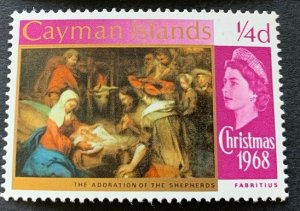 1969 Cayman Islands 210 Painting / Christmas