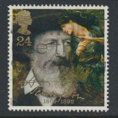 Great Britain SG 1607    Used  - Lord Tennyson