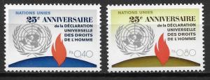 UN Geneva 35-36 Human Rights set MNH