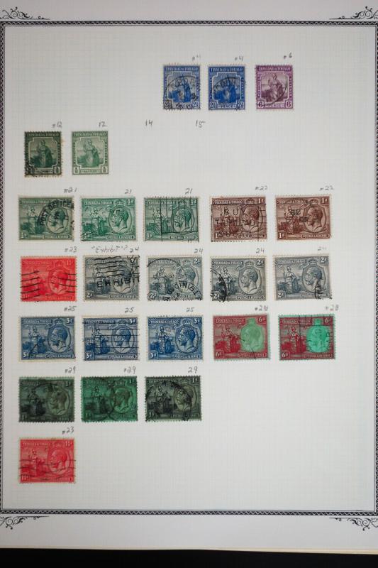 Trinidad 1900 to 1970 Stamp Collection 