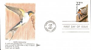 #2286 Barn Swallow Gillcraft FDC