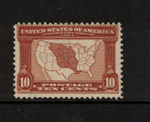 USA #327 Mint Fine Never Hinged