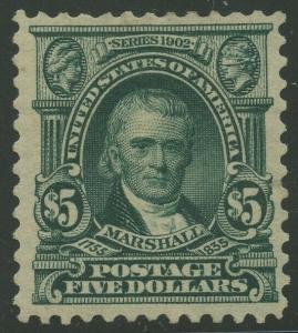 #313 $5 1903 VF+ OG LH CV $2,250 WLM8231