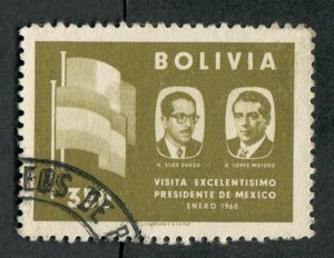 Bolivia #411 used single