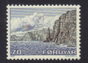 Faroe Islands  #11  MNH  1975   views  70 ore