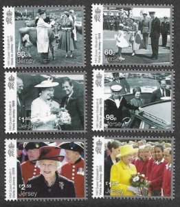 Jersey 2023 MNH Stamps Queen Elizabeth II Commemorating Visits