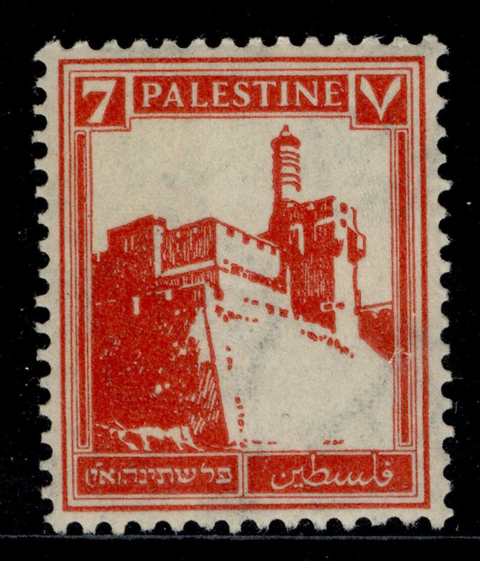 PALESTINE GV SG95, 7m scarlet, M MINT. Cat £11. 