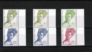 Senegal 1996 FASHION Definitives set Perforated Mint (NH)