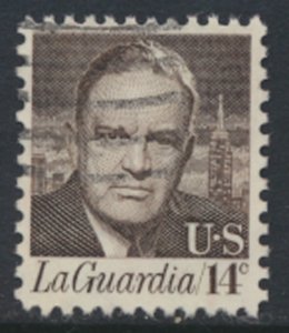 USA  SC#  1397   Used 1972  LaGuardia  see scan