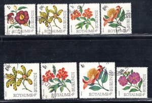 BURUNDI SC# 141-56 &C17-25 FVF/CTO