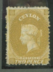 Ceylon #49e Unused Single