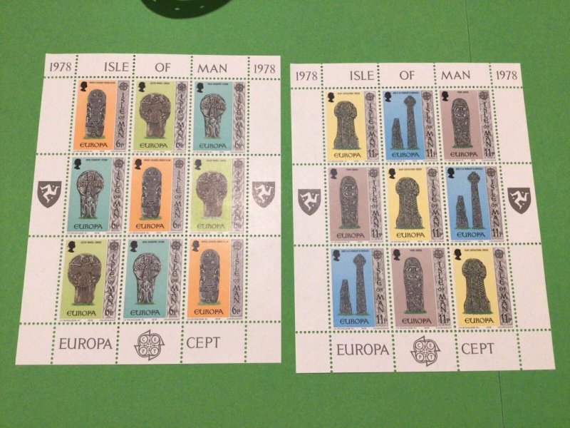 Isle of Man Europa  mint never hinged stamps Ref 58824