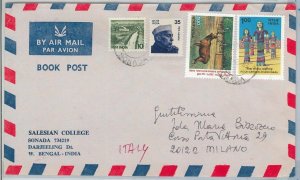 62295 - INDIA - POSTAL HISTORY - AIRMAIL COVER to ITALY 1985-