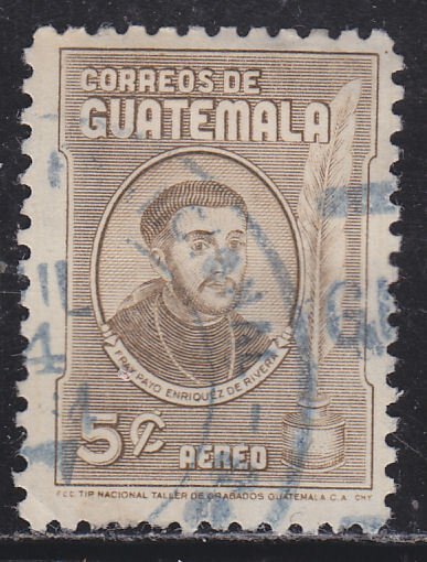 Guatemala C269 Friar Payo Enriquez de Rivera 1963