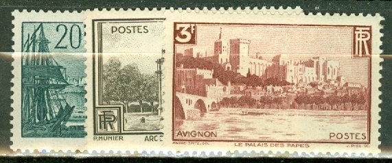 KZ: France 342-7 MNH CV $122.50; scan shows only a few