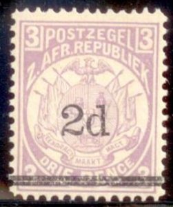 Transvaal 1887 SC# 141 MNH-OG E32