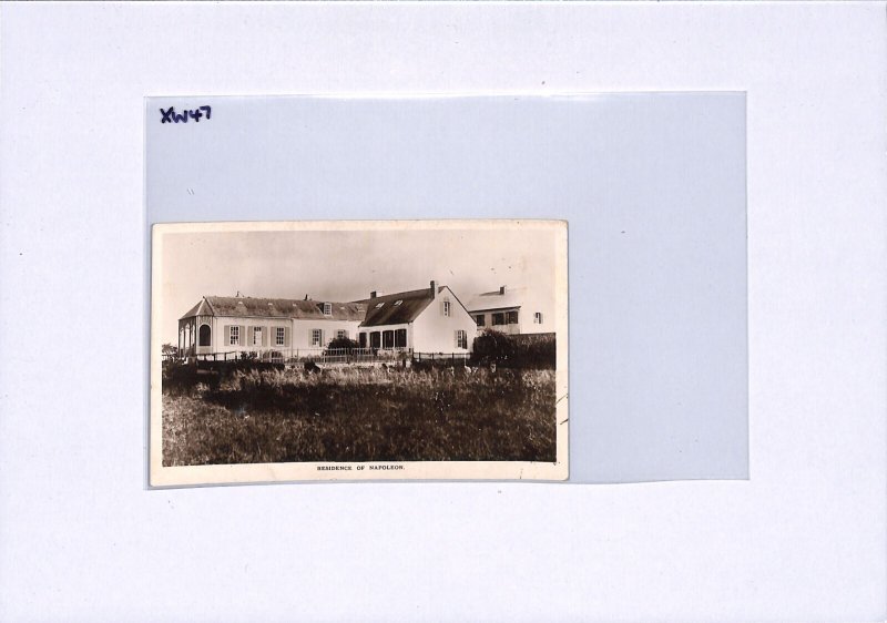 ST HELENA KEVII Postcard RP PPC Napoleon Residence USA PA Little Creek 1912 XW47