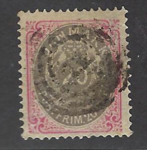 Denmark SC#31 Used F-VF SCV$32.50...Worth a Close Look!