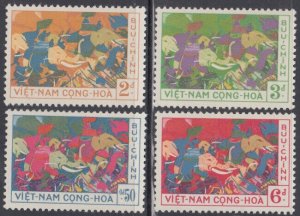 VIET NAM Sc # 108-11 CPL MNH - ELEPHANTS